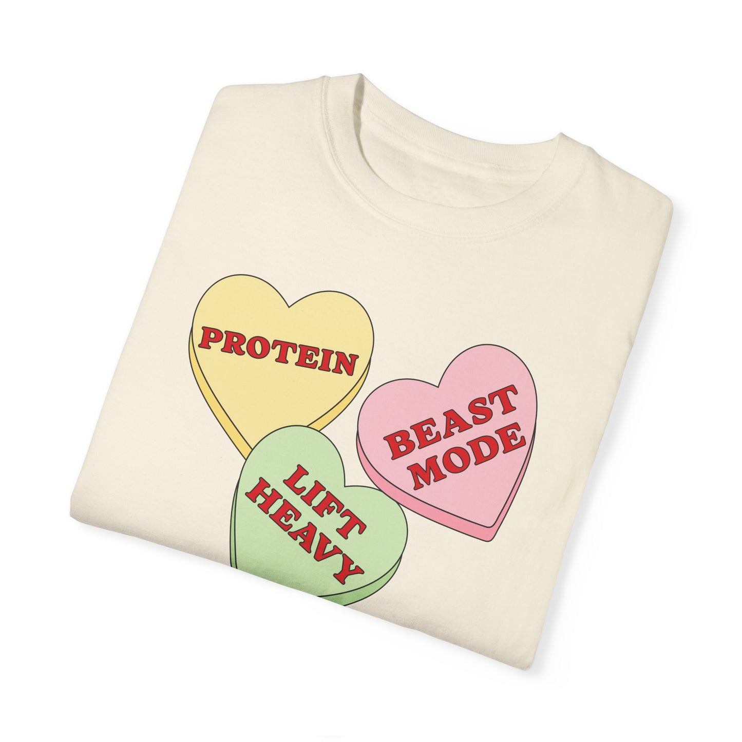 Candy Hearts Gym Shirt
