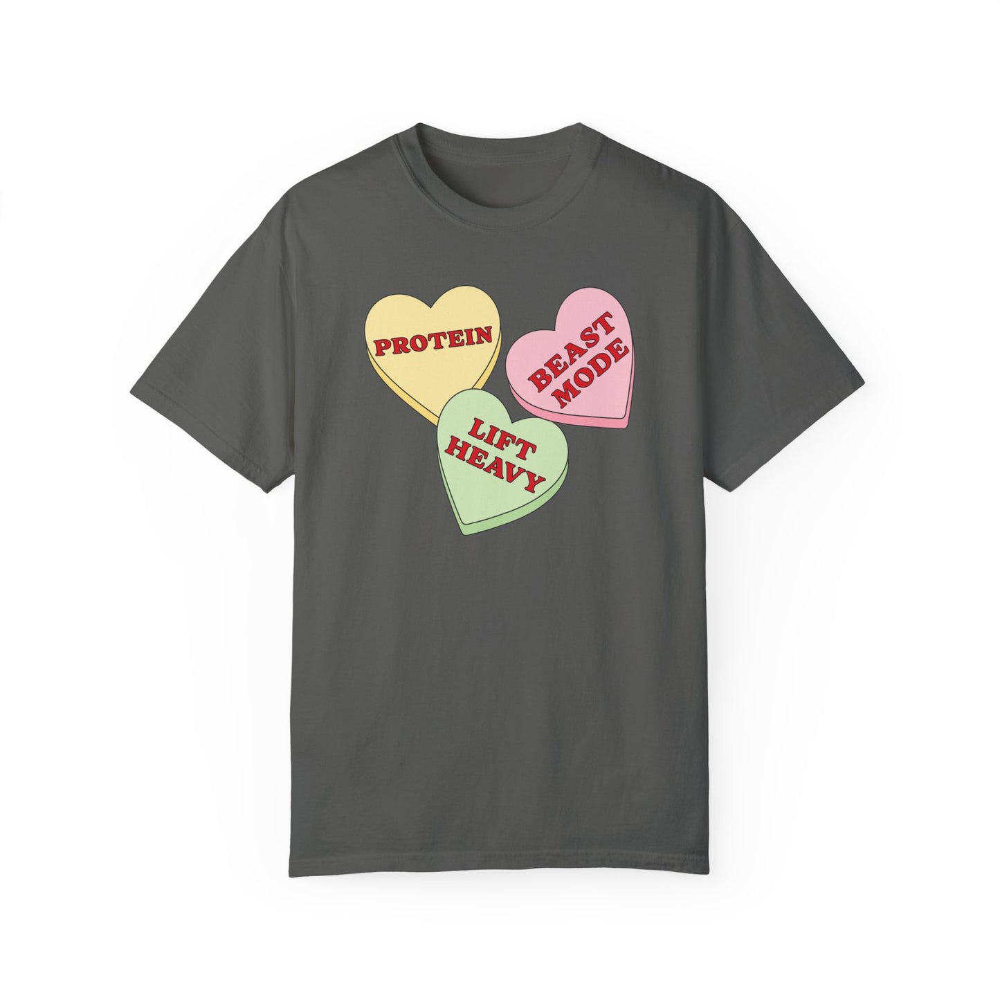 Candy Hearts Gym Shirt