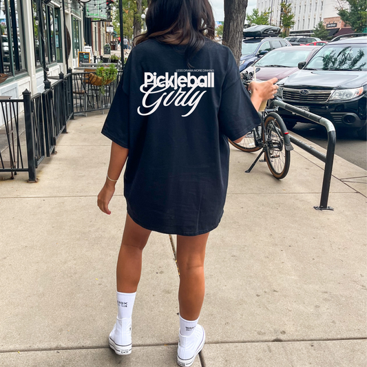 Pickleball Girly, Less Drama More Dinking