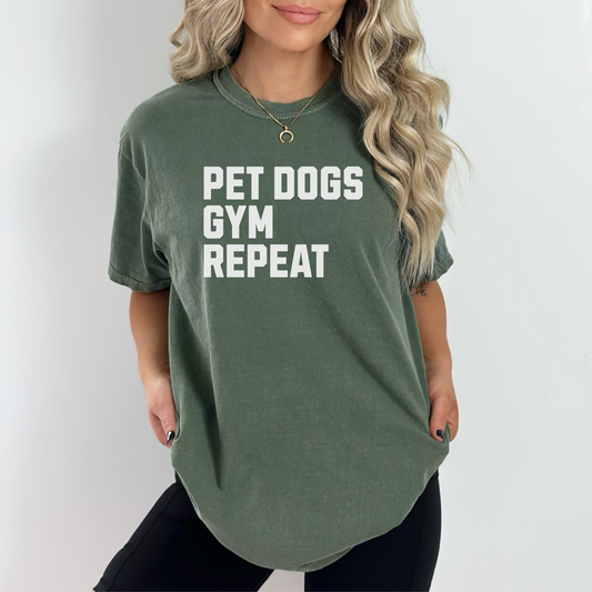 Pet Dogs Gym Repeat