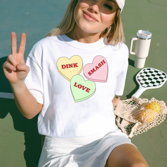 Candy Pickleball Hearts