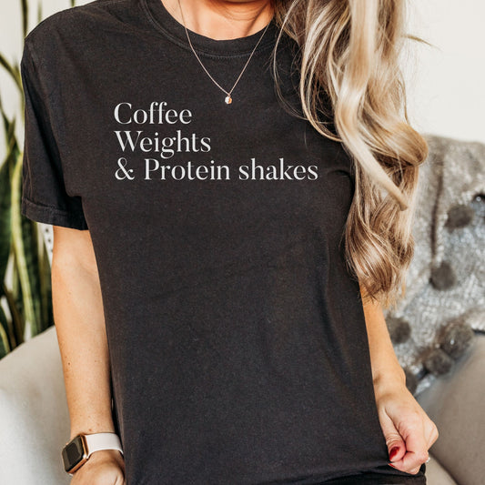 Coffee Weights & Protein shakes
