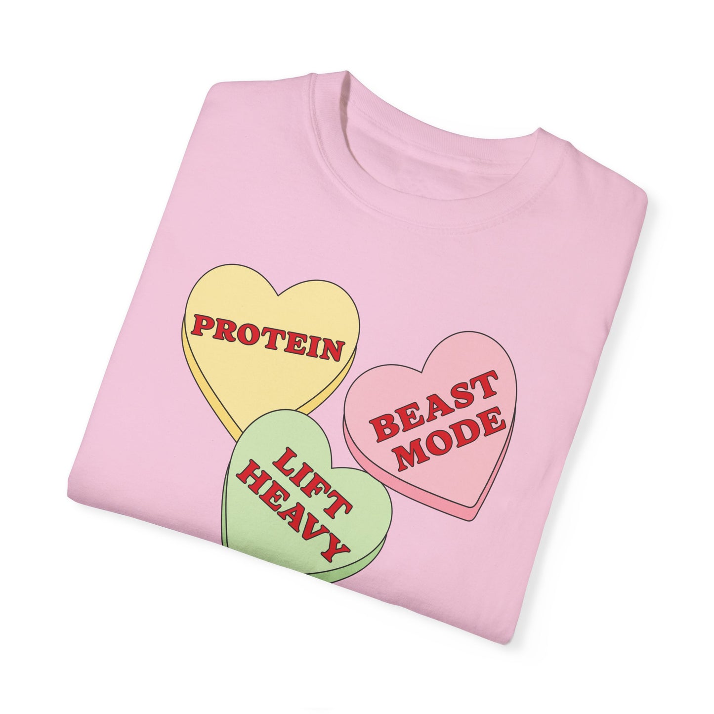 Candy Hearts Gym Shirt