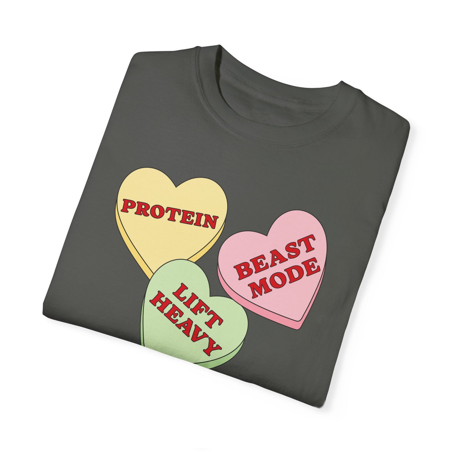 Candy Hearts Gym Shirt