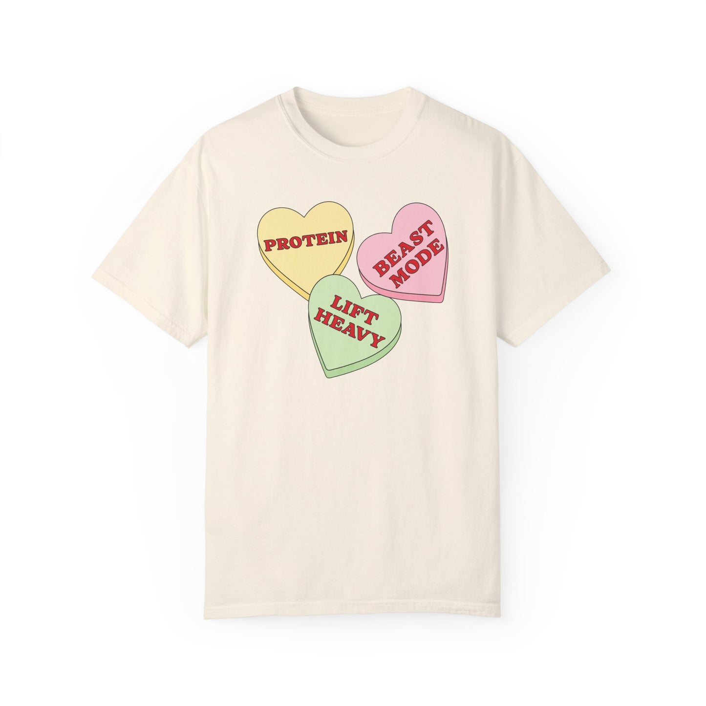 Candy Hearts Gym Shirt